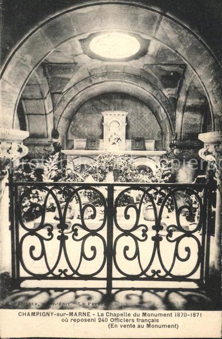 Champigny-sur-Marne Chapelle du Monument aux Morts