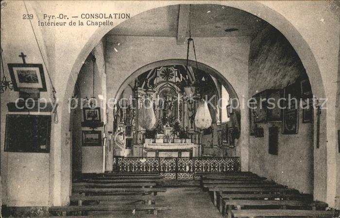 Consolation-Maisonnettes Interieur de la Chapelle du Monastere