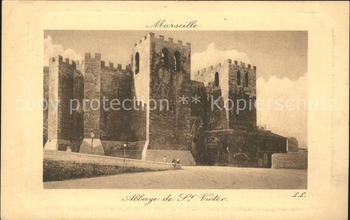 Marseille Bouches-du-Rhone Abbaye de Saint Victor