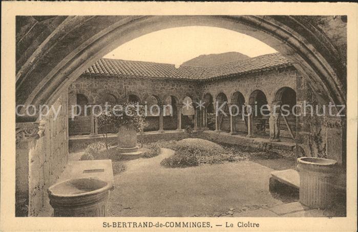 Saint-Bertrand-de-Comminges Le Cloitre Kreuzgang