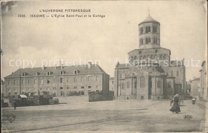 Issoire Eglise Saint Paul et le College