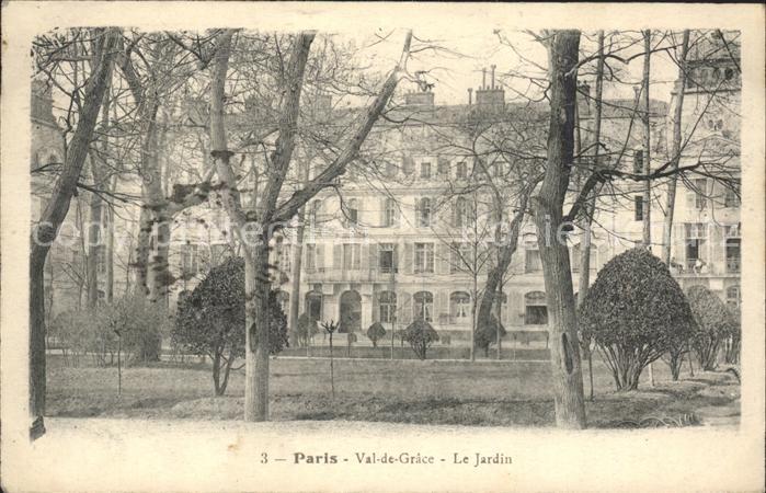 Paris Val de Grace Hopital Militaire Jardin