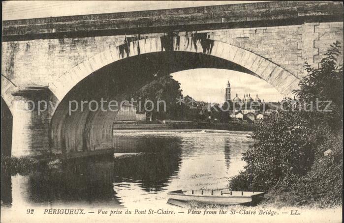 Perigueux Vue prise du Pont Saint Claire