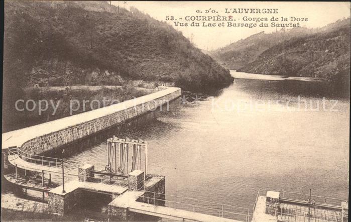 Courpiere Gorges de la Dore Lac et Barrage du Sau