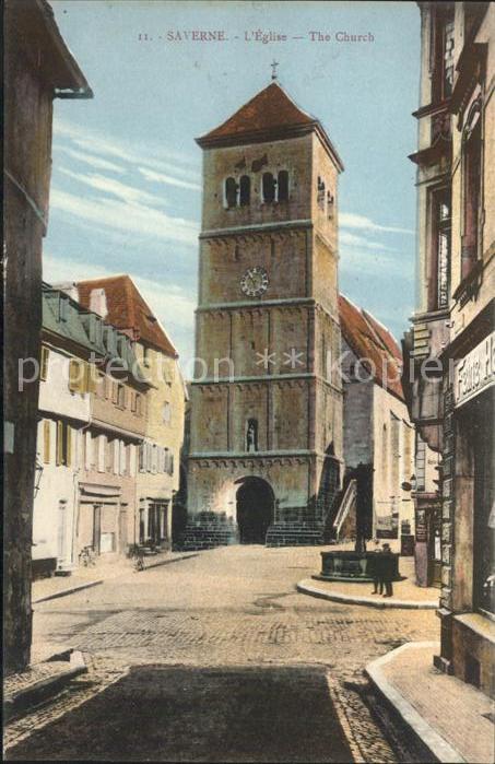 Saverne Bas Rhin Alsace Eglise