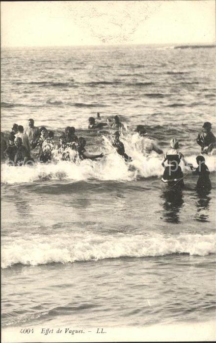 Houlgate Effet de Vagues Plage