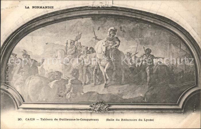 Caen Tableau de Guillaume le Conquerant Sall