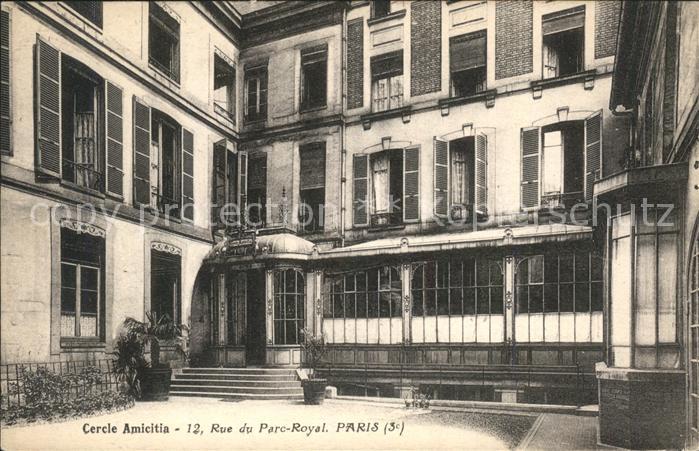 Paris Cercle Amicitia