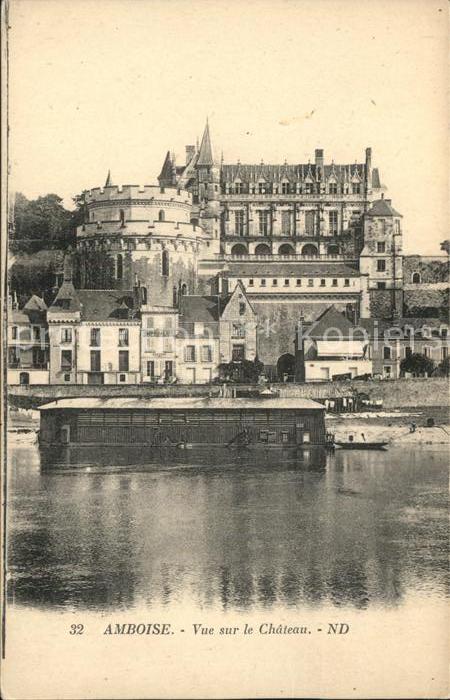 Amboise Vue sur le Chateau