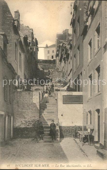 Boulogne-sur-Mer Rue Machicoulis