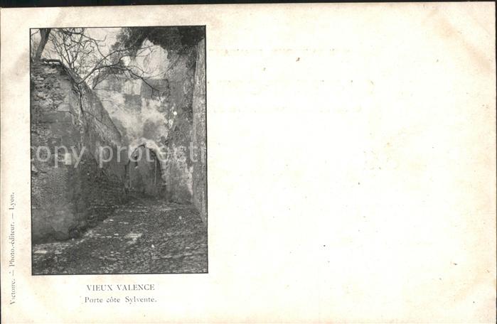 Valence 26 Vieux Valence Porte cote Sylvente