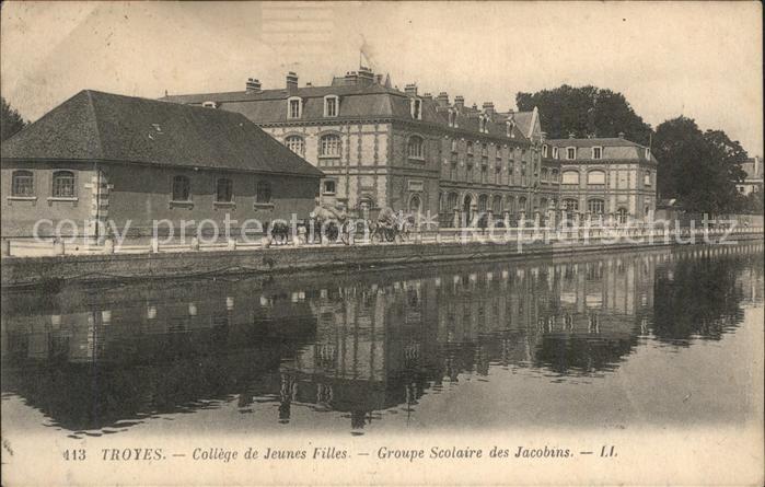Troyes Aube College de Jeunes Filles Groupe Scolair