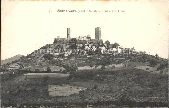 Saint-Cere Chateau Saint Laurent Les Tours