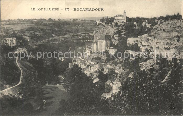 Rocamadour Vue generale