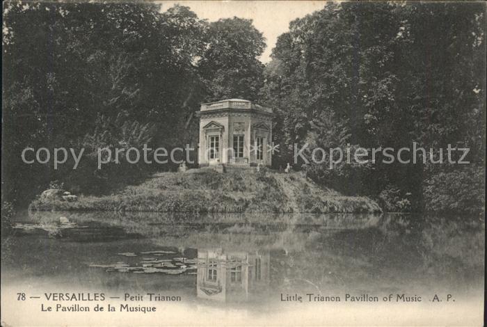 Versailles Yvelines Petit Trianon Parc Pavillon de la Musiq