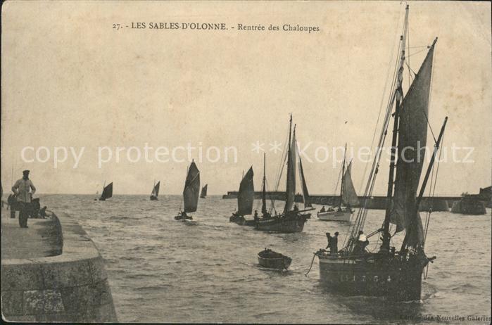 Les Sables-d Olonne Rentree des Chaloupes