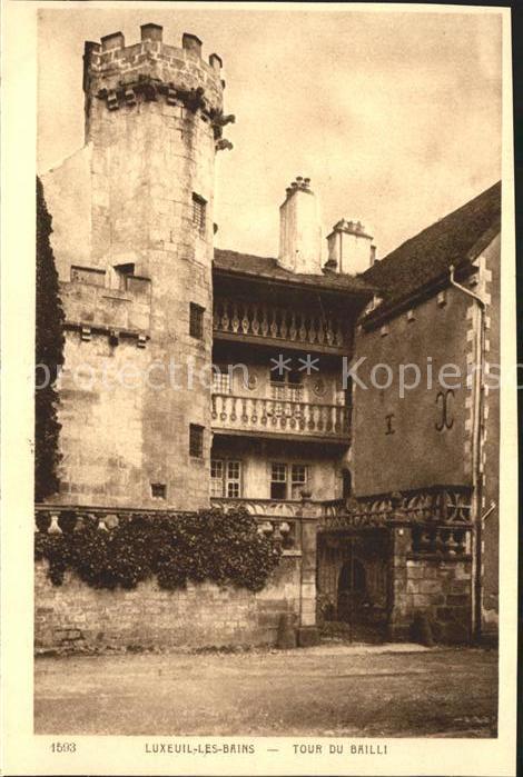 Luxeuil-les-Bains Tour du Bailli