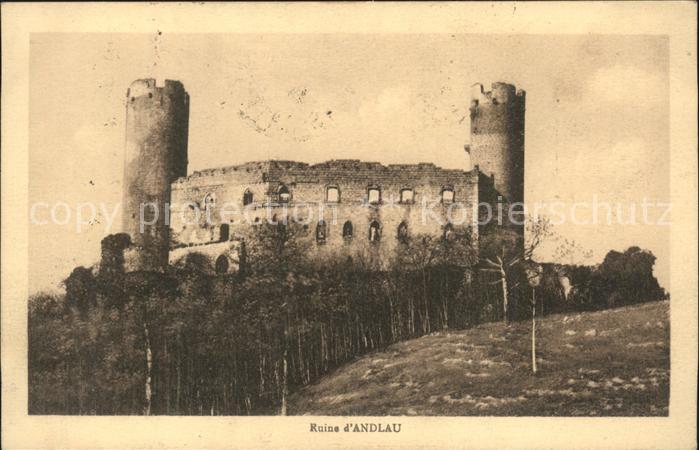 Andlau Ruine du Chateau