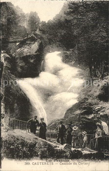 Cauterets Cascade du Cerisey Pyrenees