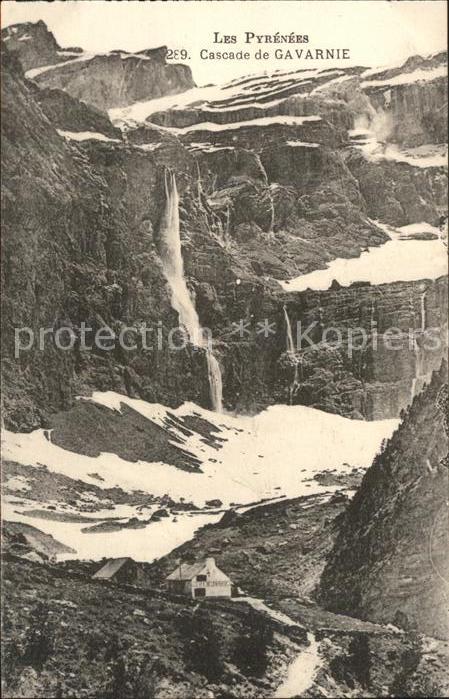 Gavarnie Hautes-Pyrenees Cascade