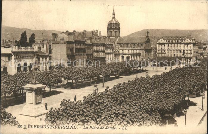 Clermont Ferrand Puy de Dome Place de Jaude Monument Statue