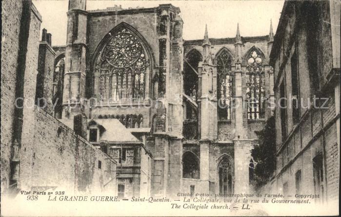 Saint-Quentin 02 Aisne Collegiale Basilique Saint Quentin Gran