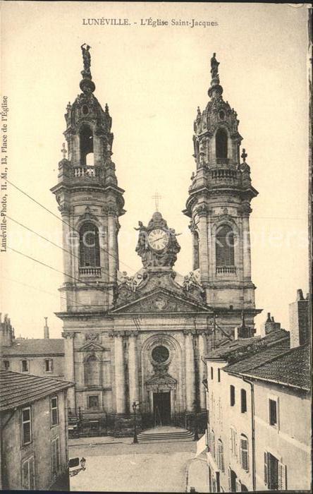Luneville Eglise Saint Jacques