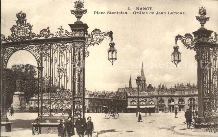 Nancy Lothringen Place Stanislas Grilles de Jean Lamour