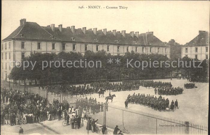 Nancy Lothringen Caserne Thiry Militaire