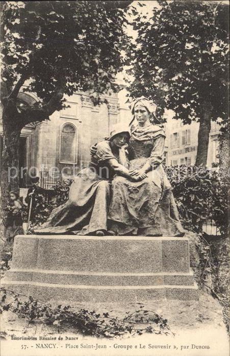 Nancy Lothringen Place Saint Jean Groupe Le Souvenir Scu