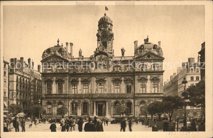 Lyon France Hotel de Ville Serie La Douce France