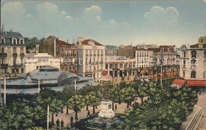 Perpignan Place Arago Monument