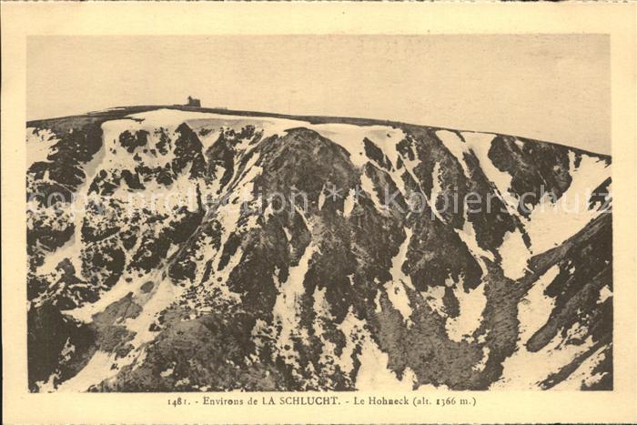 La Schlucht Le Hohneck