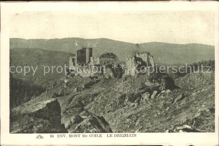 Mont-Sainte-Odile Mont-Ste-Odile Ruines du Chateau de Dreistein