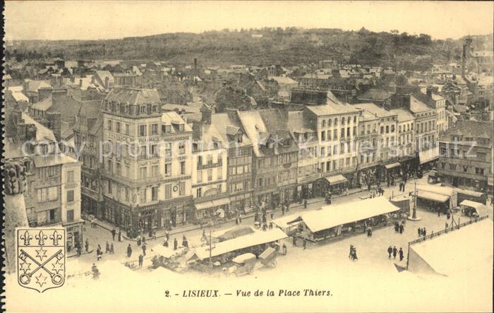 Lisieux Vue de la Place Thiers