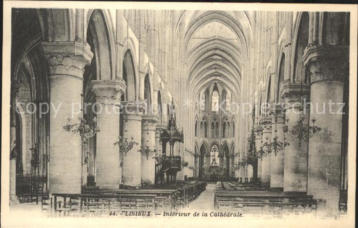 Lisieux Interieur de la Cathedrale