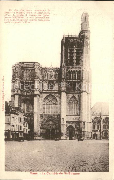 Sens 89 Cathedrale Sainte Etienne