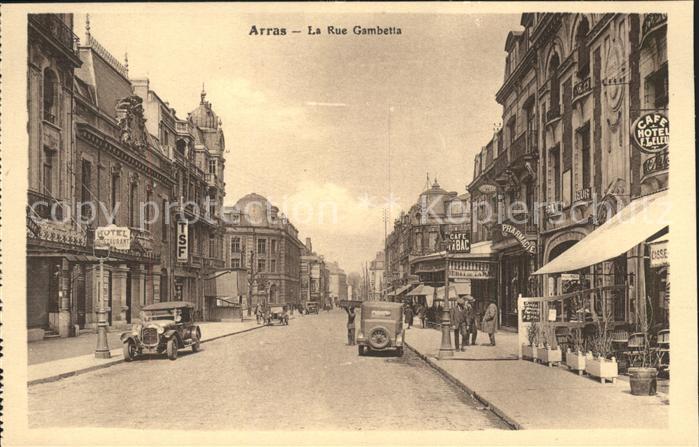 Arras Pas-de-Calais Rue Gambetta