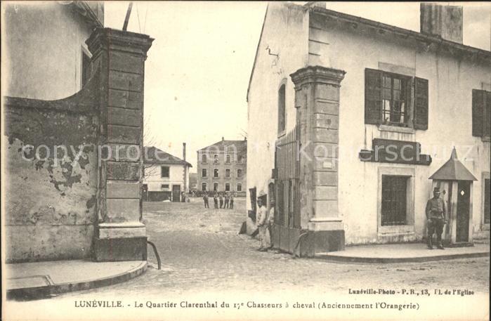 Luneville Quartier Clarenthal Militaire
