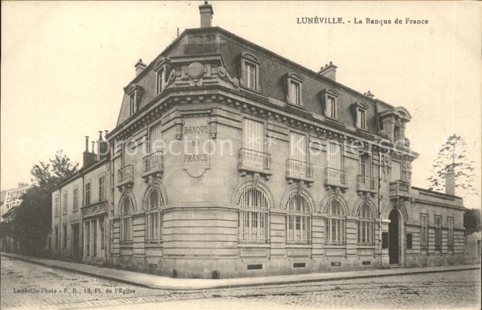 Luneville Banque de France