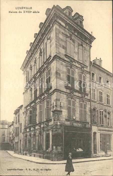 Luneville Maison du XVIII siecle