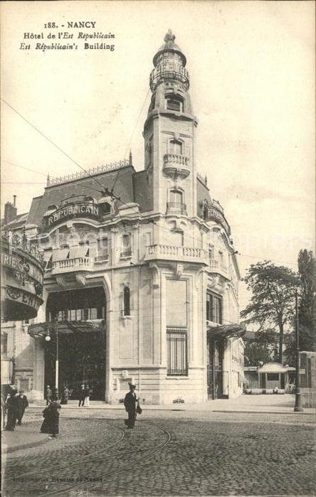 Nancy Lothringen Hotel de l'Est Republicain