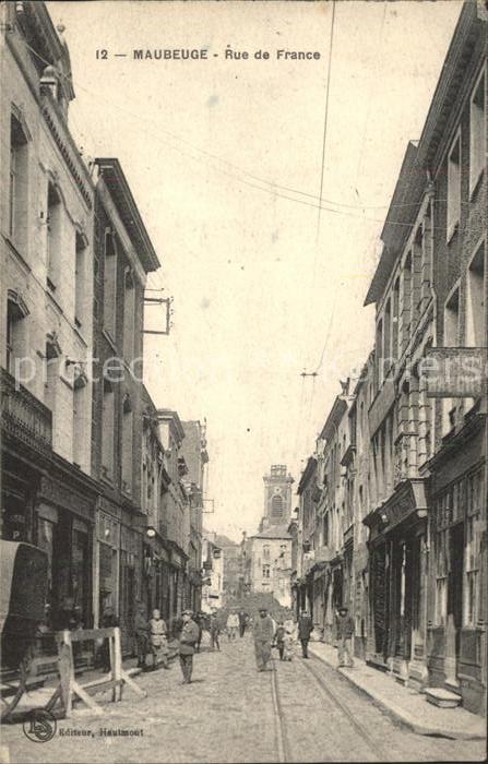Maubeuge Nord Rue de France