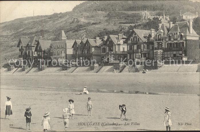 Houlgate Plage et les Villas