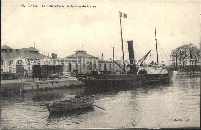 Caen Debarcadere du bateau du Havre