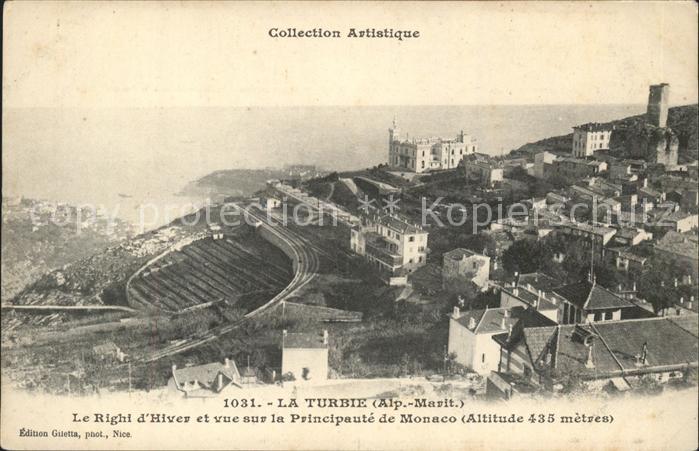 La Turbie Le Righi d_Hiver Principaute de Monaco