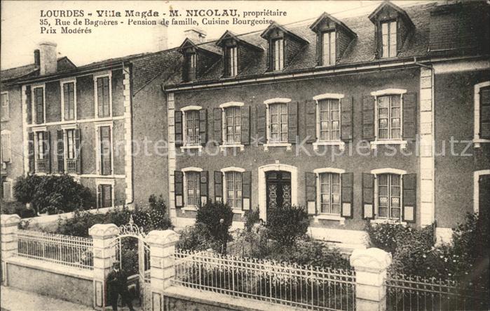 Lourdes Hautes Pyrenees Villa Magda Pension de Famille