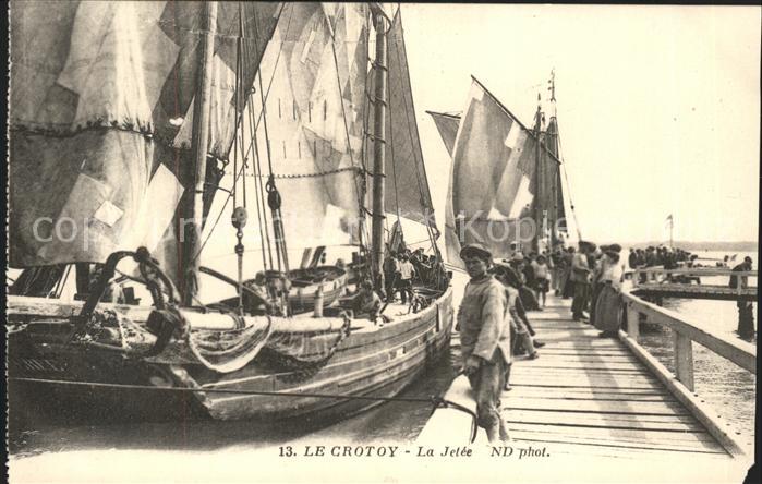 Le Crotoy La Jetee Bateau de Peche