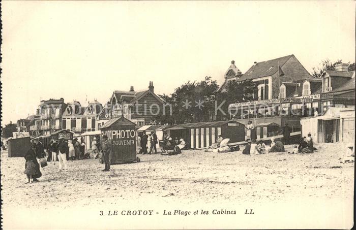 Le Crotoy La Plage et les Cabines