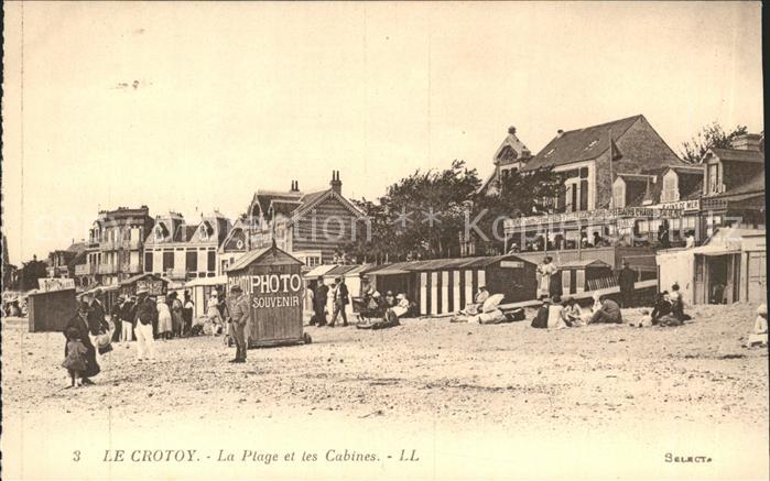 Le Crotoy Plage et les Cabines